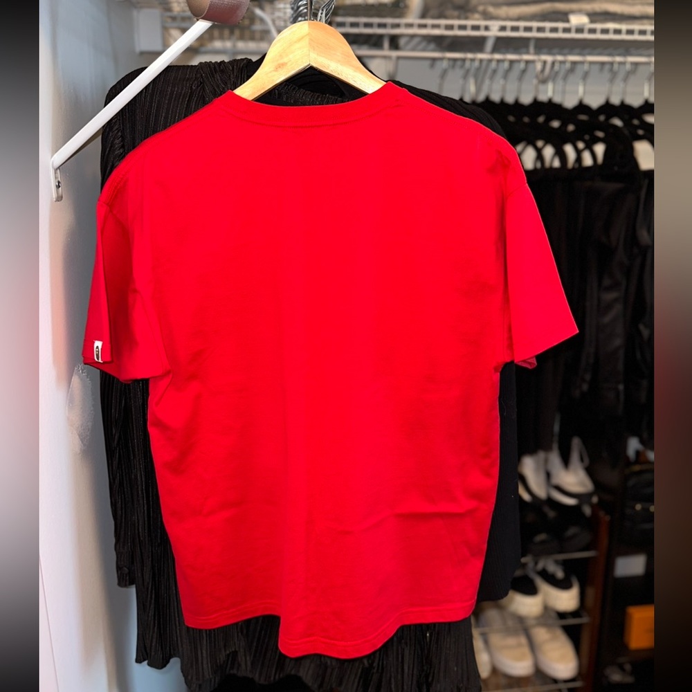 A Bathing Ape BAPE Red Girls Club Tee XS - Picture 5 of 7